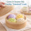 Παιχνίδι ζυμαρικών Squishy, Mega Rainbow Dumplings, Χαριτωμένο παιχνίδι Fidget για την ανακούφιση 7