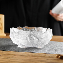 Coupe à fruits en cristal – Transparente, élégante et résistante | 16 x 9,5 x 7,3 cm | Coupe décorative/à apéritifs multifonctionnelle |