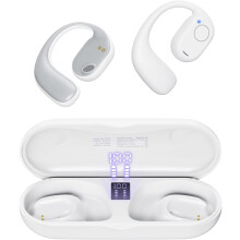 Åpne øre Bluetooth-hodetelefoner 5.3 med 40 timers batteri