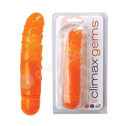 ORANGE DILDO VIBRATOR