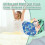 Reusable Menstrual Pads Soft Cloth 6 Pack with Mini Wet Bag 5