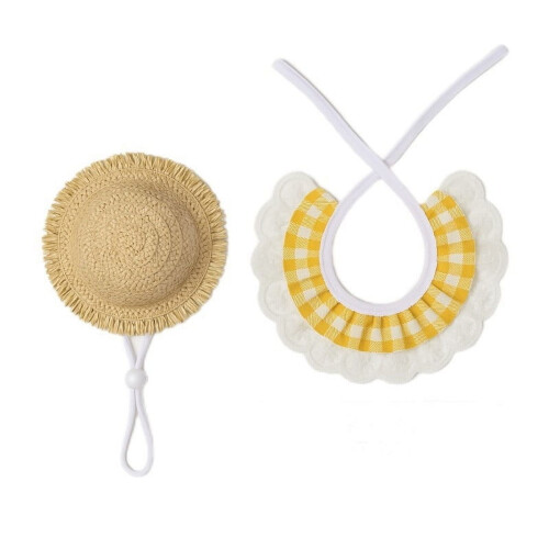 Set composto da cappello e sciarpa pasquali per oche da giardino da 23 pollici 1