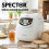 Spector Bread Maker 2lb Loaf Machine with 19 Programmer Timer 3 Crust Non-Stick 11