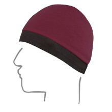Breathable Wig Cap Liner Headband for Women Men Sweat Wicking Stretchy Dome Cap Under Hat Base Accessory Wine
