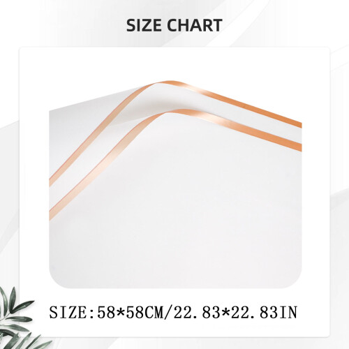 Flower Wrapping Paper 58cm x 20 Sheets 1