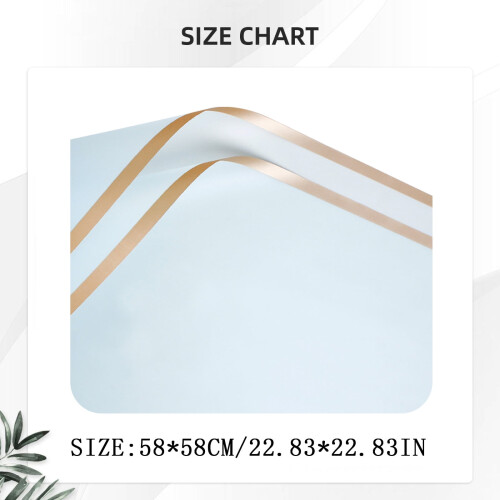 Flower Wrapping Paper 58cm x 20 Sheets 2