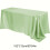 Polyester Satin Tablecloth 60x84 in Black 3