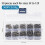 Fishing Hooks Set Black Nickel Assorted Sizes 2