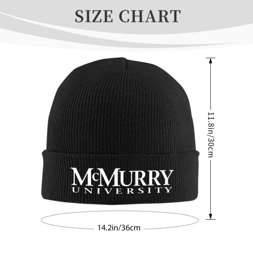 Πανεπιστήμιο Mcmurry, ζεστό πλεκτό καπέλο σκουφάκι για το χειμώνα 1