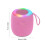 Mini altavoz Bluetooth inalámbrico rosa portátil1 3