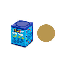 Revell Matt Sandy Yellow (RAL 1024) Aqua Colour 18ml Model Paint No.16