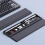 Apoio de pulso ergonômico para teclado, ideal para escritório e casa. 6