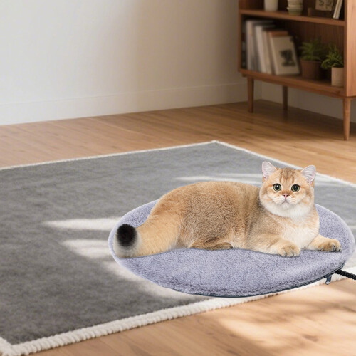 Tapete térmico para animais de estimação com controle de termostato, 30 x 45 cm (12 x 18 polegadas) 1