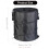 Camping Trash Can Collapsible, 10 Gallon, Black 6