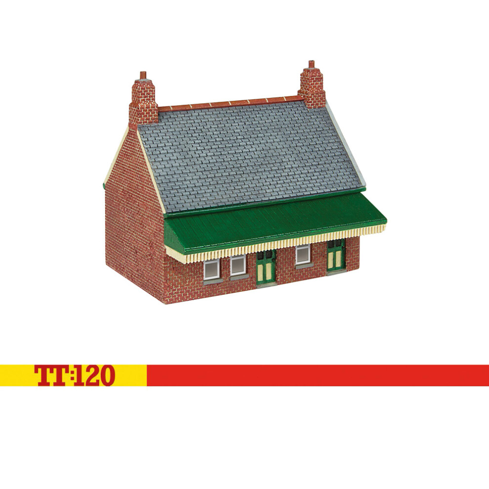 Hornby Tt:120 Station Waiting Room - Brick Collection Tt9022 Red