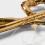 Guld Baby Script Folieballonbanner 3