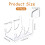 Πολυλειτουργικοί οργανωτές πιάτων Compacts Clear Dish Rack Holder για πάγκους αποθήκευσης 3