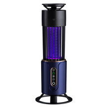 Lâmpada Mata-Moscas, Armadilha para Insetos, Lanterna de Acampamento com Carregamento USB, Mata-Moscas Elétrico, Repelente para Áreas Externas