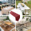 Wine Cheesecloth Table Runner 30x210cm 4