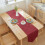 Wine Cheesecloth Table Runner 30x210cm 5