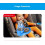 Snacktablett für Kindersitz im Auto, blau 5