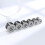 CZ Ear Gauges Βιδωτές σήραγγες και βύσματα από δέρμα CZ (8G–00G) για τέντωμα αυτιών – 4