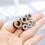 CZ Ear Gauges Βιδωτές σήραγγες και βύσματα από δέρμα CZ (8G–00G) για τέντωμα αυτιών – 5
