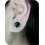 CZ Ear Gauges Βιδωτές σήραγγες και βύσματα από δέρμα CZ (8G–00G) για τέντωμα αυτιών – 6