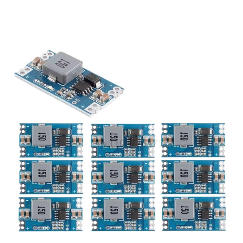 5/10pcs Μονάδα τροφοδοσίας τάσης σταθεροποίησης με βαθμίδα 5A DC-DC 6-30V έως 3.3V5V9V12V 2