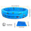 Φουσκωτή πισίνα 51x13 ιντσών με δυνατότητα αναδίπλωσης για οικογένειες For3Kids, 7