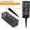 2-Pack Square Cemetery Flower Holder with Drainage & Long 2