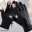 Γάντια Χειμερινού Ψαρέματος Gloves2Finger Αδιάβροχα Αντιανεμικά Γάντια Ποδηλασίας και 3