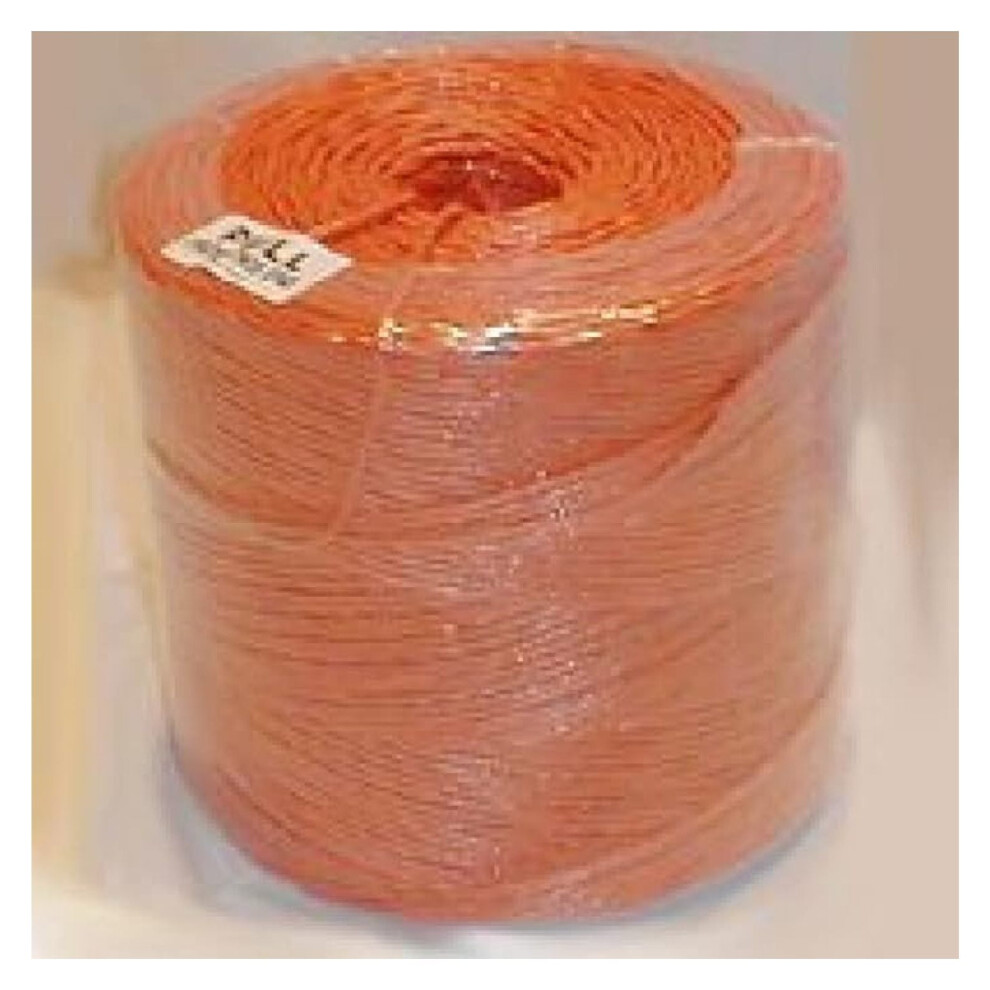 Orange Baler Twine 20000Ft Polypropylene 110Kg Knot Strength 9499224367326