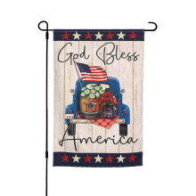 12"18" God Bless America tuinvlaggen