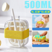 Persbericht IJsblokjesvormen 500/800 ml IJsblokjesmaker Waterkoker Geïntegreerd Eenvoudig Zomer Keukenbar DIY IJsblokjes Cocktail Vriesgereedschap
