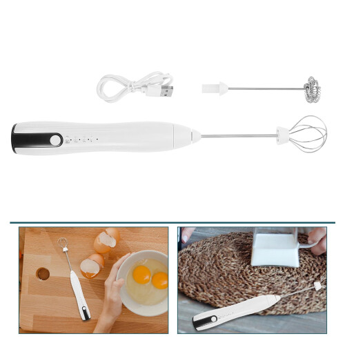 Mousseur à lait électrique portable rechargeable par USB