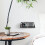 Adjustable Projector Holder Tray with Wall Mount Bracket and Black Modem Shelf for Home Use 4