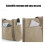 Τσάντα Tote από καμβά 21,65x15,35x5,51 ίντσες, ευρύχωρη τσάντα ώμου ταξιδιού, θήκη για 5