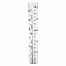 Tube de rechange transparent pour pluviomètre en plastique de 5,5 pouces, pour pluviomètre de grande capacité, précis en extérieur, pour