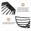 Black Drum Lamp Shade with Wire Frame 1 Pack 3