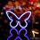 LED Butterfly Neon Wall Light – USB Powered, Lightweight 2