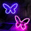 LED Butterfly Neon Wall Light – USB Powered, Lightweight 3