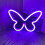 LED Butterfly Neon Wall Light – USB Powered, Lightweight 5