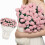 Handmade knitted rose bouquet blanket 1 piece 6