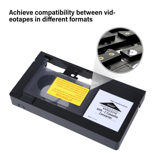 Tape Conversion Adapter for Camcorder to Cassette Transfer 1