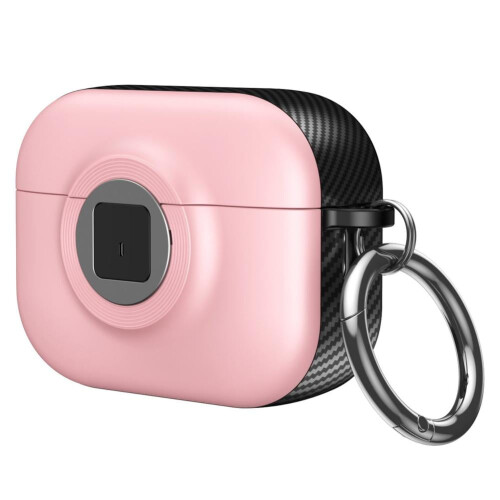 Θήκη σε σχήμα κάμερας για AirPods Pro3, ανθεκτική στις γρατσουνιές, συμβατή με TPUPC