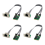 Κάρτα δικτύου 4X Mini PCIE M.2A+E σε RTL8111F Gigabit Ethernet Κάρτα δικτύου RJ45Ethernet μίας θύρας, 2