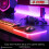 Ποντίκι Gaming RGB12, Λειτουργίες Φωτισμού, Ποντίκι Γραφείου 2 Ζωνών με Βάση από 8