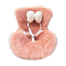 Car Seat For Dolls With Soft Furry Cushion Clip And Desktop Stand Cute And Functional Car Ornament For Fans And Doll Collectors