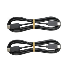 Cable de carga tipo C (1 o 2 unidades) para controlador inalámbrico PS5 Slim, cable de alimentación, cable de sincronización de datos, cable de